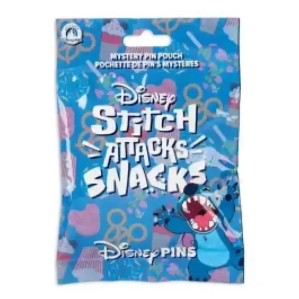 Disney Pin Stitch Attacks Snacks Churro from Mystery Series 2025 1 of 16 - Picture 12 of 13